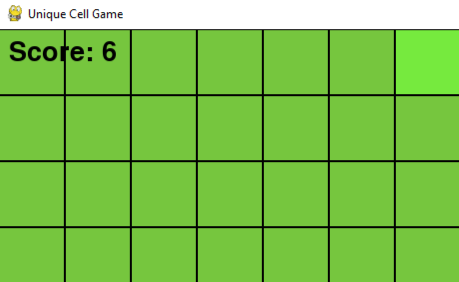 Unique Cell Game Screenshot